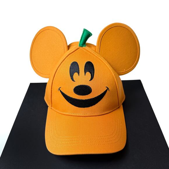 Cakeworthy Pumpkin Mickey Hat - Disney Halloween Bat MNSSHP - Picture 3 of 6